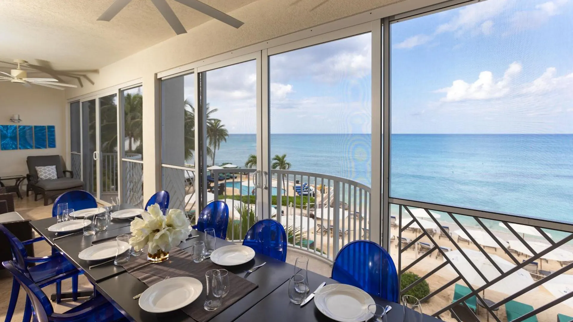 Apartment South Bay Beach Club 14 - 4 Bedroom 4 Bathroom Unit George Town
